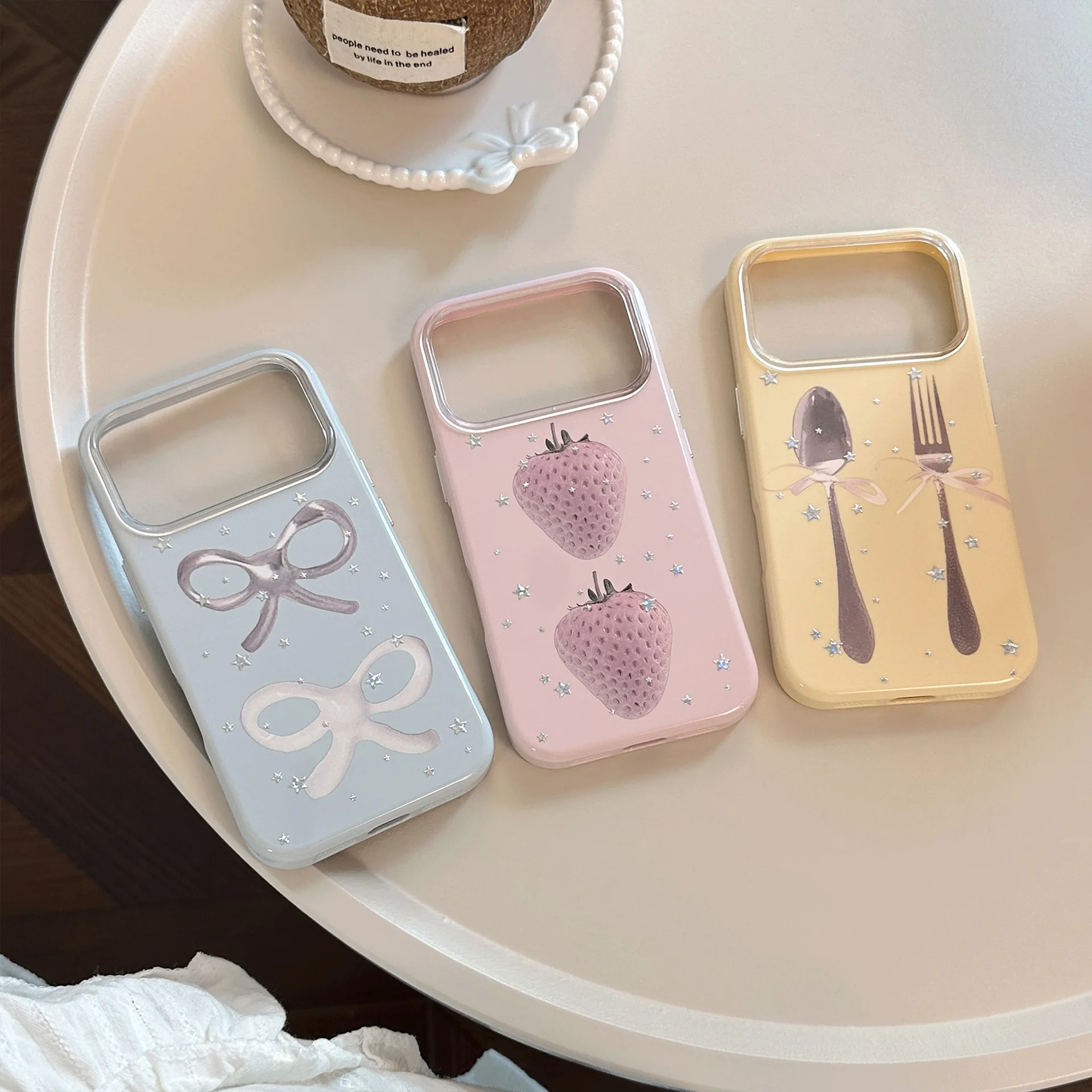 Luxury Candy Colors Sliver Sta - Apple Iphone 15 review and price