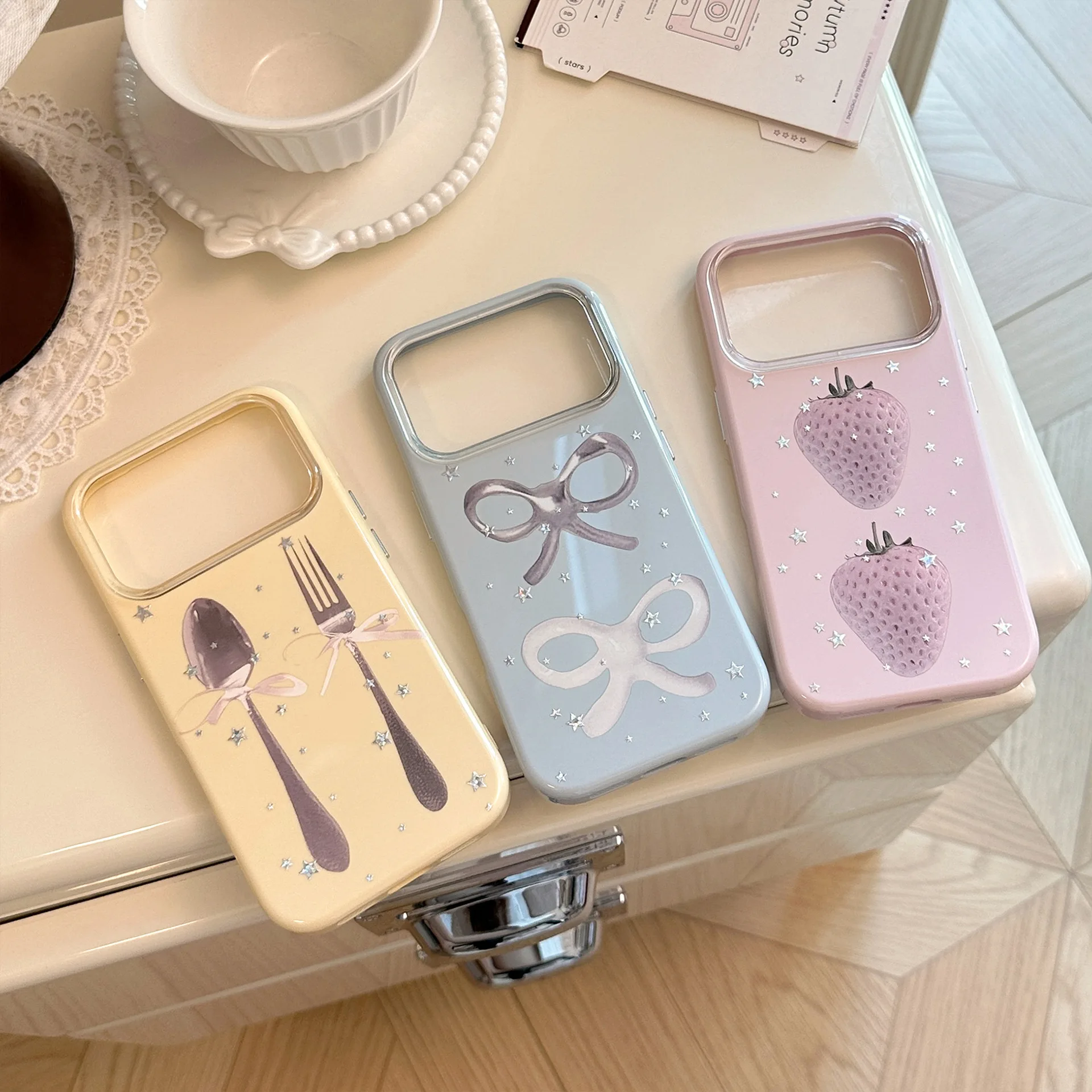 Luxury Candy Colors Sliver Sta - Apple Iphone 15 review and price