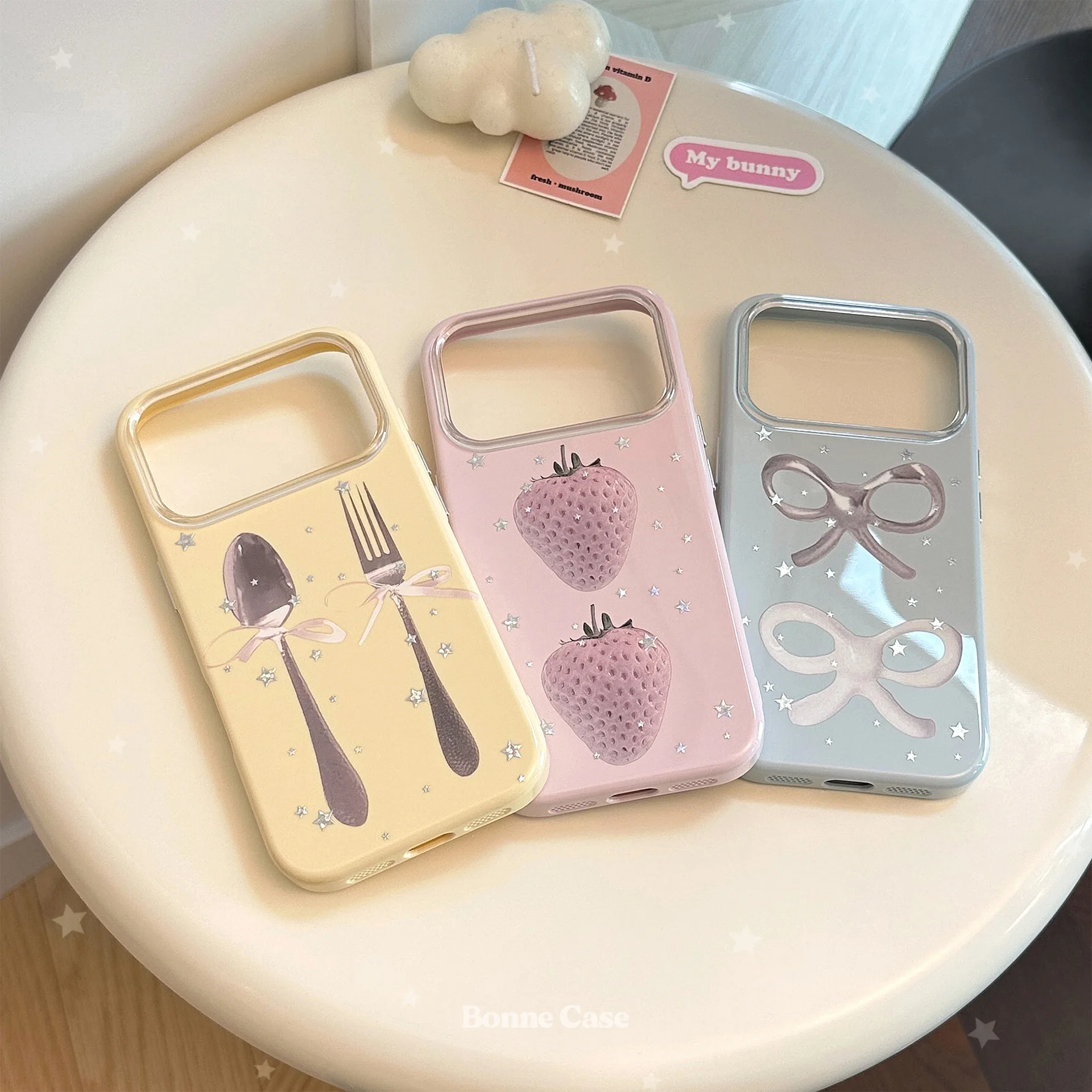 Luxury Candy Colors Sliver Sta - Apple Iphone 15 review and price