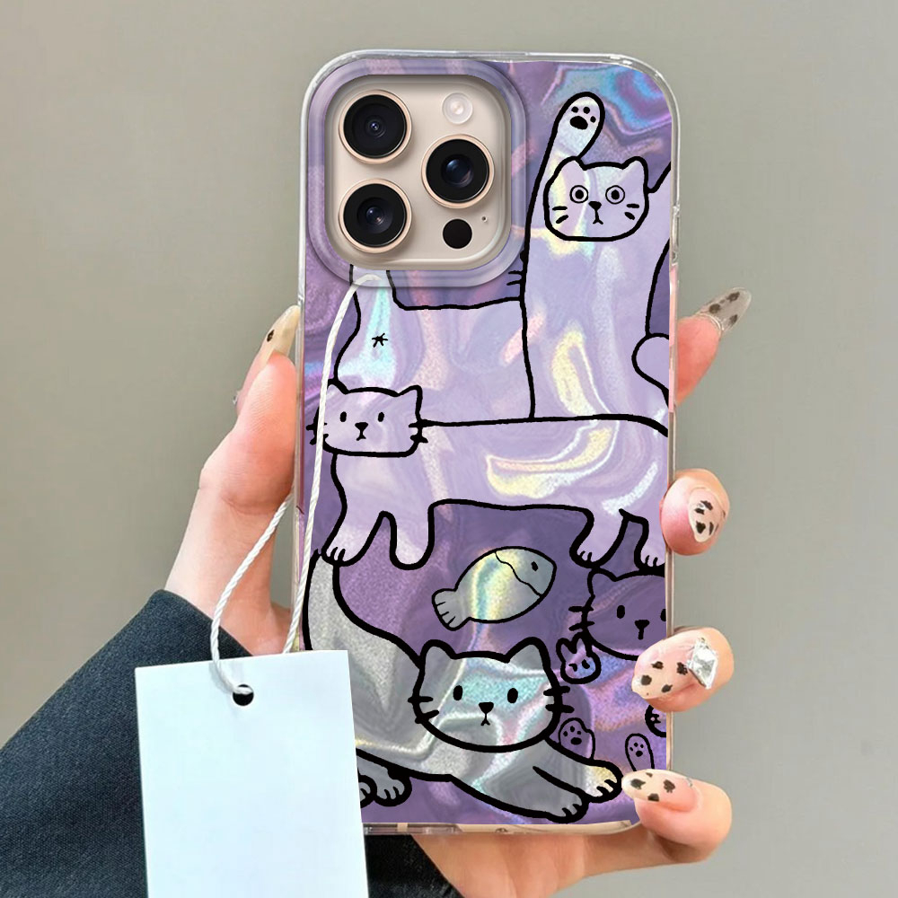 Purple Line Cat Fish Water Tex - Apple Iphone 15 review and price