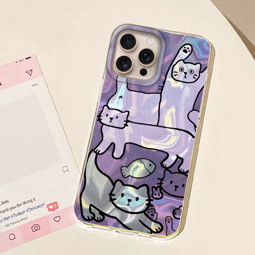 Purple Line Cat Fish Water Tex - Apple Iphone 15 review and price